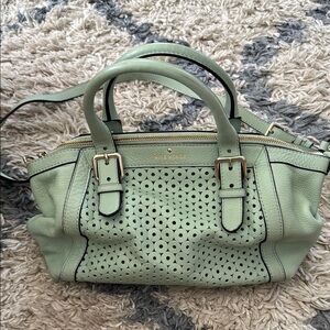 Kate Spade Green Leather Handbag